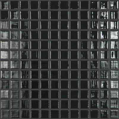 Мозаика Vidrepur Edna №828 Черный (на сетке) 31.7x31.7