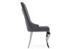 Стул Woodville Viki 15386 dark grey / steel фото 3