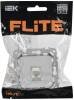 Розетка компьютерная RJ45 IEK Flite FI-K12-1-K47 алюминий фото 2