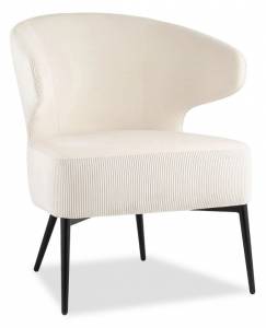 Стул Stool Group Royal Stripes vd-royal-v000-vl01 велюр молочный