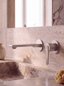 Смеситель для раковины AltroBagno Юнион (Unione) 010510 Ni никель