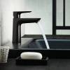 Смеситель для раковины Hansgrohe Talis E 71712670 матовый черный фото 2