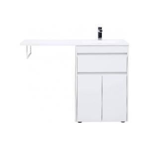 Тумба с раковиной Aquanet Токио 58 1 ящик, 2 двери