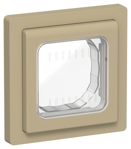 Рамка 1-постовая IEK Flite FI-M10-32-55-K59 хаки