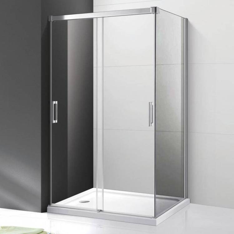 Боковая стенка Cezares Tandem Soft FIX-80-C-Cr-IV стекло прозрачное
