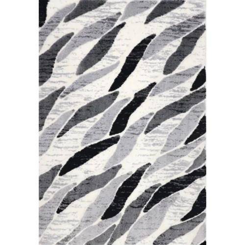 Ковер Oz Kaplan Messi 0C194A L.GREY/WHITE Прямоугольник 0.8x1.5