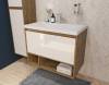 Тумба с раковиной Эстет Monaco Wood ФР-00010683 подвесной, 1 ящик, 62x81