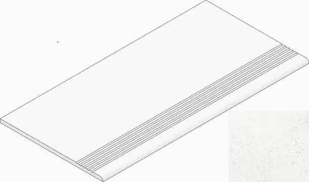 Ступень Kerranova Fabrika K-2017/MR/st01 White 294х600x9