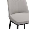 Стул Woodville Flor 15736 light gray/black фото 9