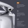 Смеситель для раковины AM.PM Sensation F3082164 фото 6