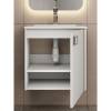 Тумба с раковиной Uperwood Aurora подвесная, белый матовый, 50 см фото 5