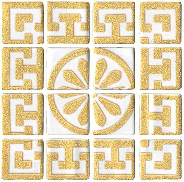 Декоративная вставка Kerama Marazzi DT28 Ритм 9,8x9,8