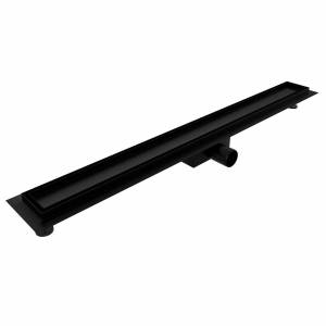 Душевой трап Watersense Amelia W00463 черный, 10x80