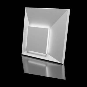 Дизайнерская панель Artpole MM-0075-1 Malevich LED Platinum матовый (нейтральный свет) 60x4.2x60