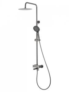 Душевая стойка Wonzon & Woghand Solo WW-739032-BGM темный графит