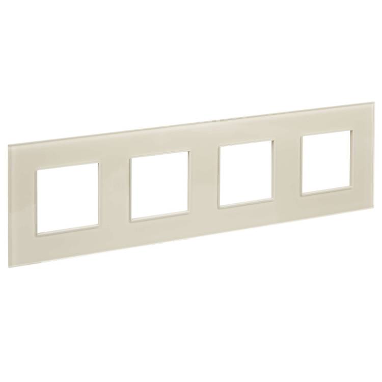 Рамка 4-постовая IEK Skandy SK-M42-G-K10 бежевый