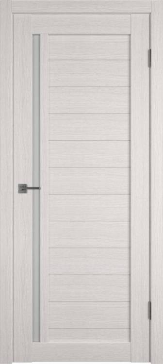 Межкомнатная дверь Владимирская Фабрика Дверей Atum 9 Bianco стекло White Cloud 900x2000