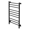 Полотенцесушитель электрический Comfysan Luce 013530 EC-10 100/50 черный матовый