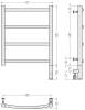 Полотенцесушитель электрический Сунержа Галант 3.0 00-5801-5040 50x40 фото 4