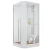 Душевая кабина Orans 89101LWLH белый, 100x100x220