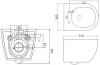 Унитаз подвесной Cezares Stylus CZR-6601-TH-TOR/CZR-870-SC фото 10