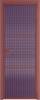 Межкомнатная дверь Profil Doors 3 AX цвет профиля Красный антрацит, стекло безопасное 6 мм мору фиолетовое 600x2000