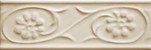 Бордюр Cevica Metro Petalos Crema 5x15