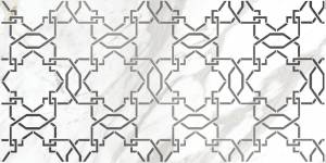 Декор Cersanit Royal Stone A16015 Узор Белый 29.8x59.8