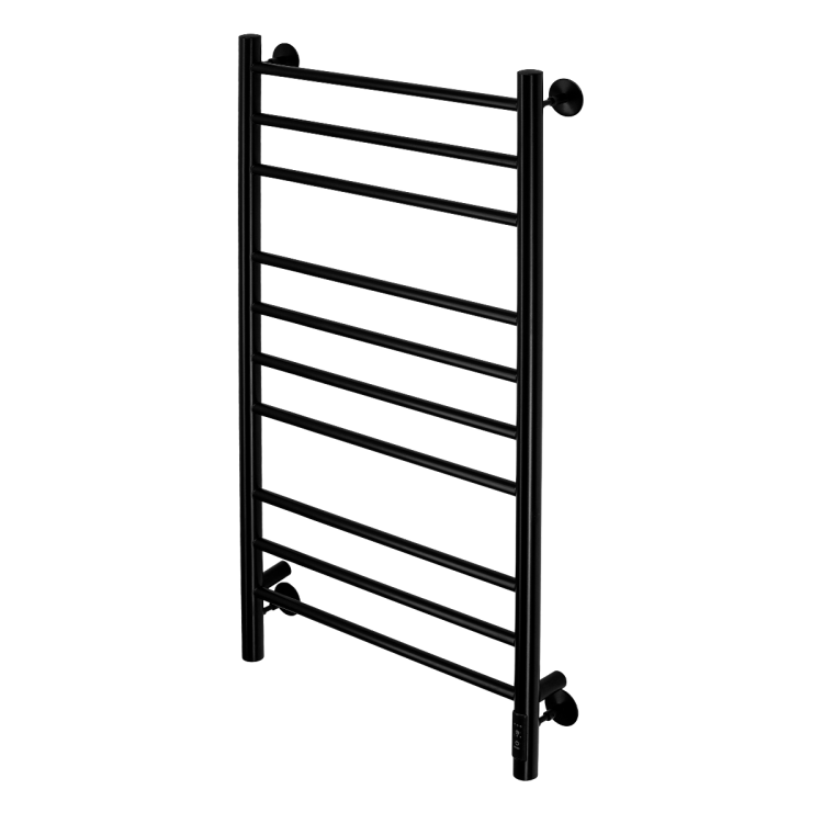 Полотенцесушитель электрический Comfysan Luce 013530 EC-10 100/50 черный матовый