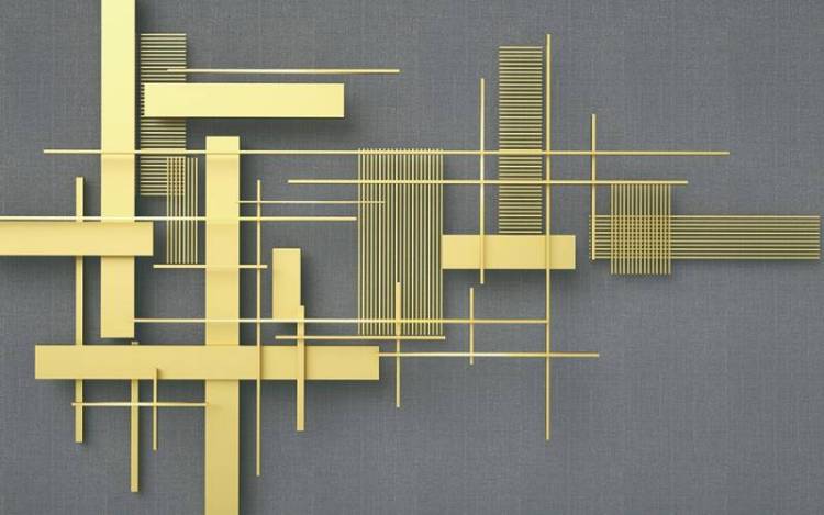 3D Фотообои Artegrafico «Простая геометрия» AM-007 канвас