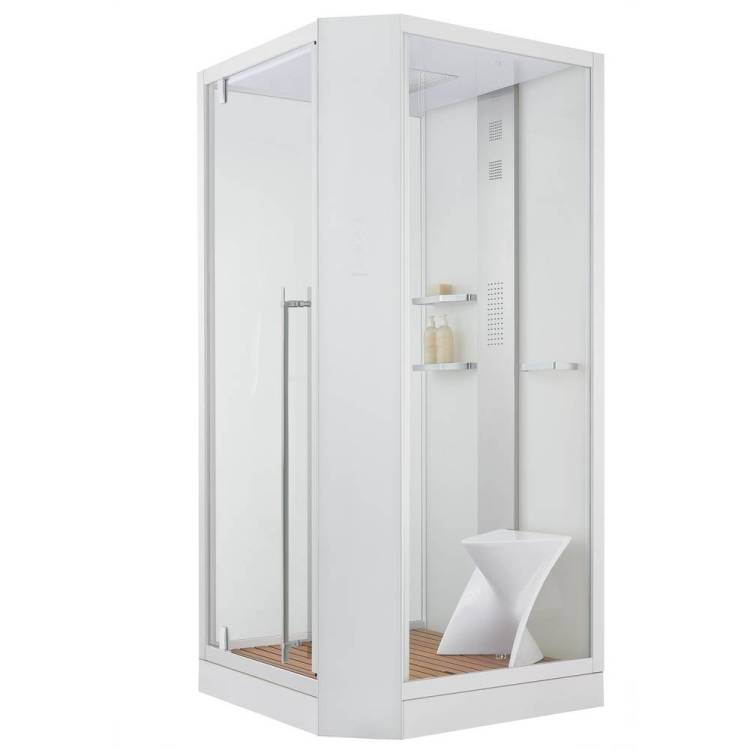 Душевая кабина Orans 89101LWLH белый, 100x100x220