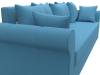 Прямой диван Лига Диванов Рейн 125099 амур голубой фото 4