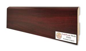 Плинтус Teckwood Цветной Ятоба 2000x75x16