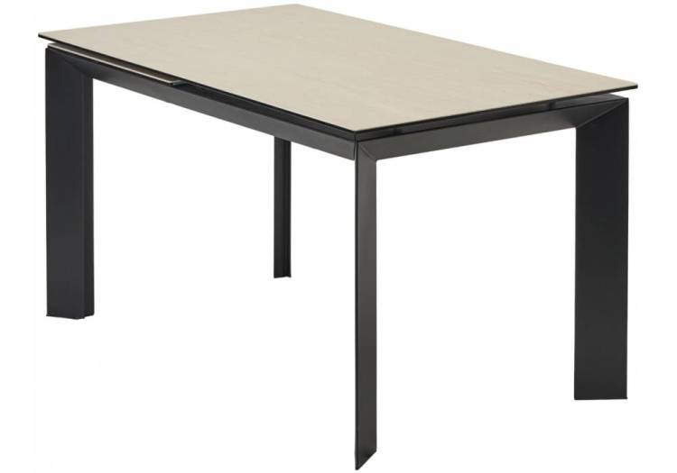 Стол Woodville Cremona 593871 tl-142 испанская керамика/черный 180(240)x95x76