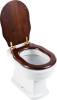Крышка-сиденье BelBagno Boheme BB115SCW-ORO с микролифтом, петли золото фото 2