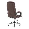 Кресло компьютерное Tetchair Oreon metalBL 25042 коричневый, велюр фото 3