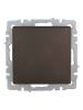 Выключатель 1-клавишный перекрестный IEK Brite BR-V13-0-10-K45 темная бронза фото 6