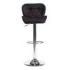 Стул барный Tetchair Biaggio (mod. KY717) 19768 черный, хром фото 5