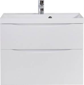 Тумба с раковиной BelBagno Marino H80 bianco lucido