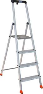 Стремянка Krause Monto Safety 128942 4 ступени, односторонняя