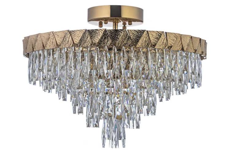 Люстра подвесная хрустальная Arti Lampadari Elite Vaglia E 1.5.60.100 G