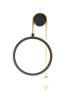 Бра Crystal Lux Corida AP25W Led Black/Gold фото 5