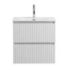 Тумба с раковиной BelBagno UNO-MINI 60 подвесная, Bianco Opaco