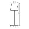 Настольная светодиодная лампа Kanlux INITA LED IP54 Y 36323 фото 3