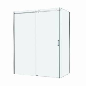 Душевой уголок BelBagno SOFT_CLOSE-2-AH-1-160/100-C-Cr профиль хром, стекло прозрачное, 160x100x200