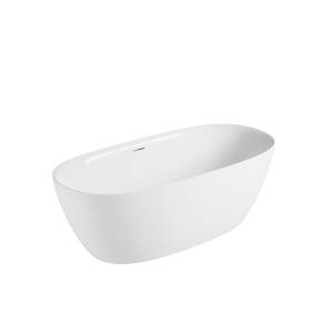 Акриловая ванна Vincea VBT-708-1700 170x80, щелевой перелив, слив белый, белая