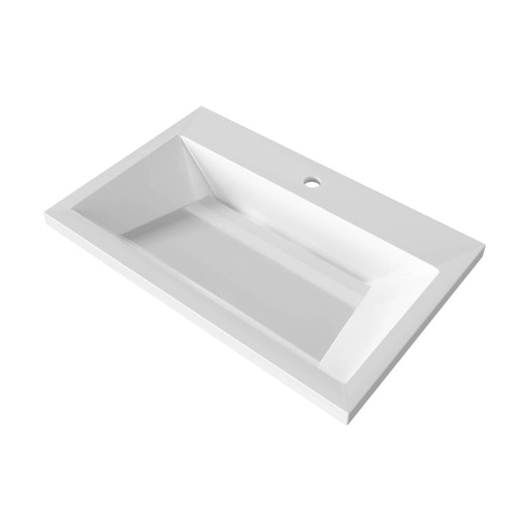 Раковина Grossman Блисс 10.R01.70.000 70 см, белая глянцевая