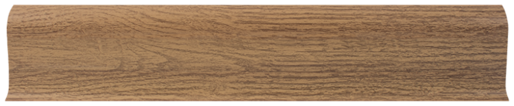Плинтус LinePlast L002 Грецкий Орех (2500x58 мм)