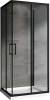 Душевой уголок Abber Schwarzer Diamant AG02090B-S90B Черный