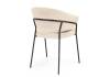 Стул на металлокаркасе Woodville Лео 672332 светло-бежевый (H-05) / черный фото 4